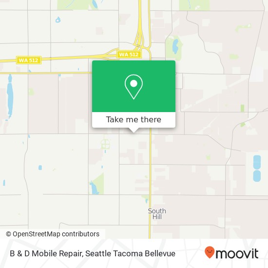 B & D Mobile Repair map