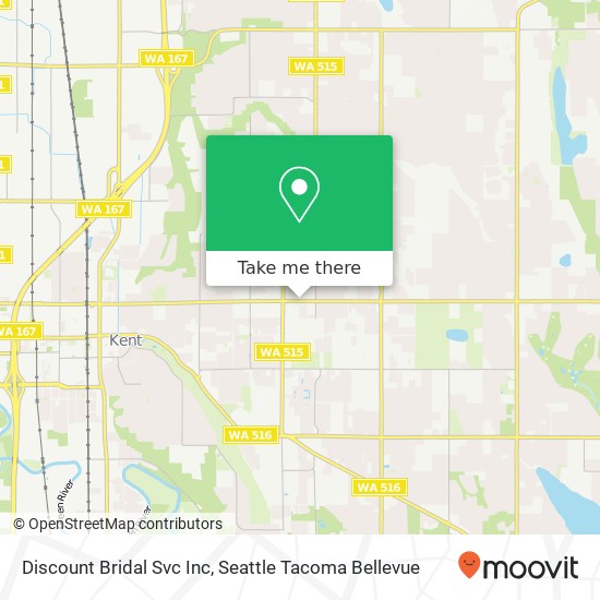 Discount Bridal Svc Inc map