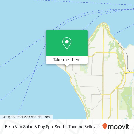 Bella Vita Salon & Day Spa map