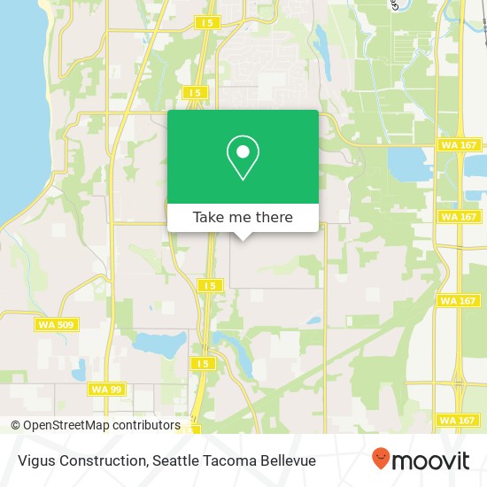 Vigus Construction map