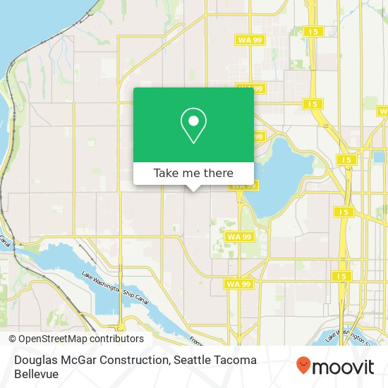 Douglas McGar Construction map