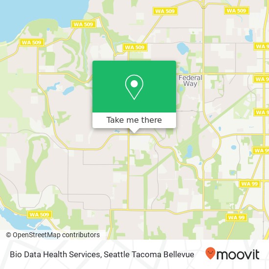 Mapa de Bio Data Health Services