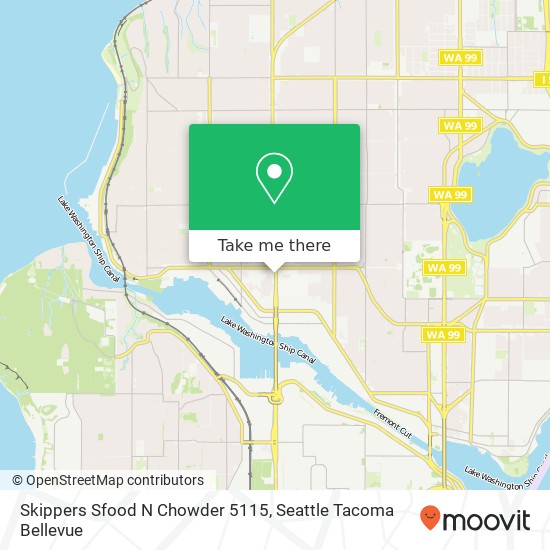 Skippers Sfood N Chowder 5115 map