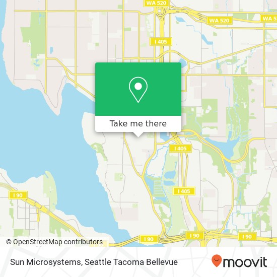 Sun Microsystems map