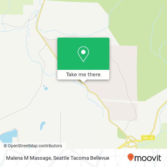 Mapa de Malena M Massage