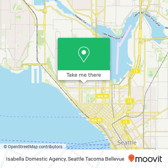 Isabella Domestic Agency map