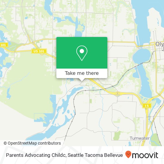 Parents Advocating Childc map