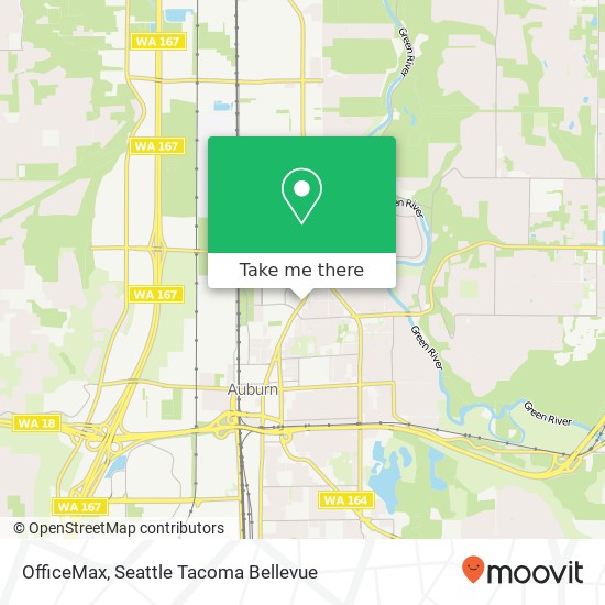 OfficeMax map