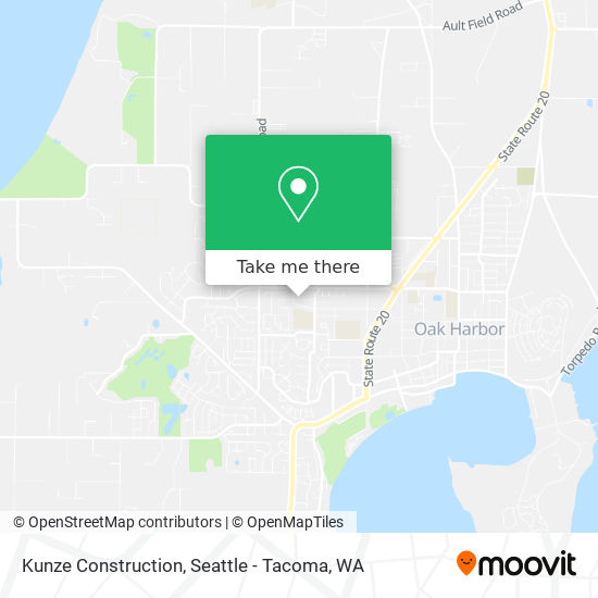 Kunze Construction map