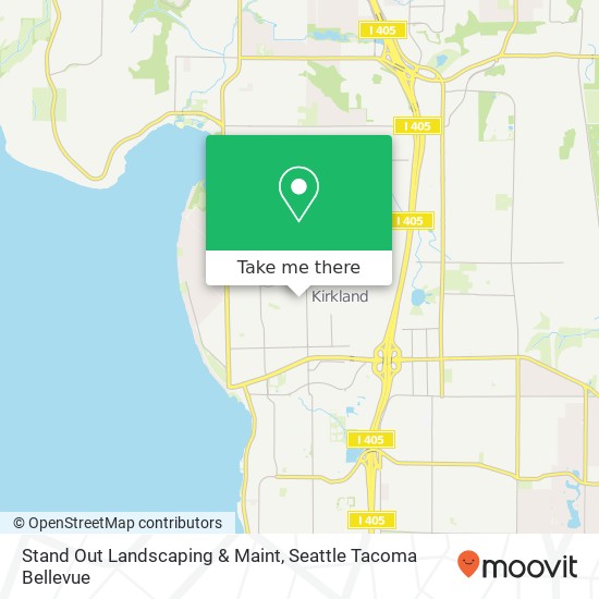 Stand Out Landscaping & Maint map