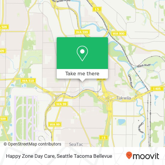 Happy Zone Day Care map