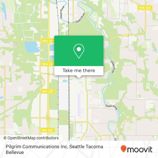 Pilgrim Communications Inc map