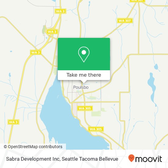 Sabra Development Inc map