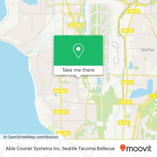 Able Courier Systems Inc map