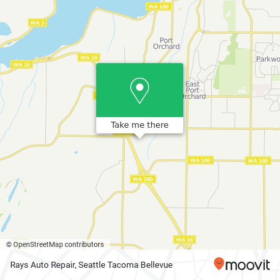 Rays Auto Repair map