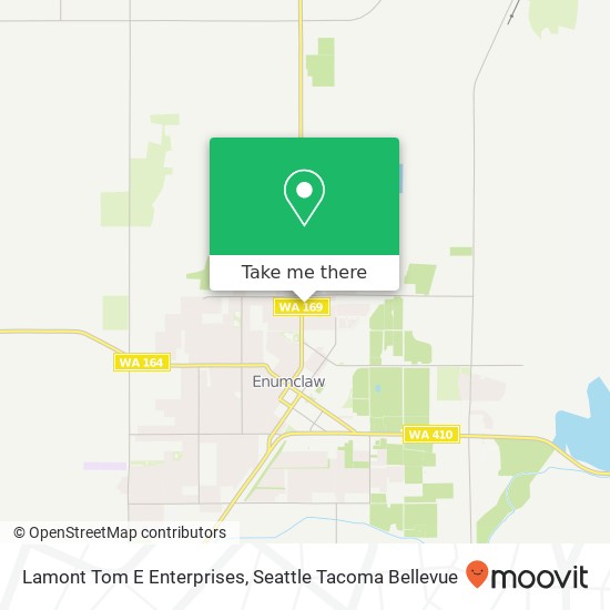 Mapa de Lamont Tom E Enterprises