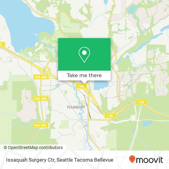 Issaquah Surgery Ctr map