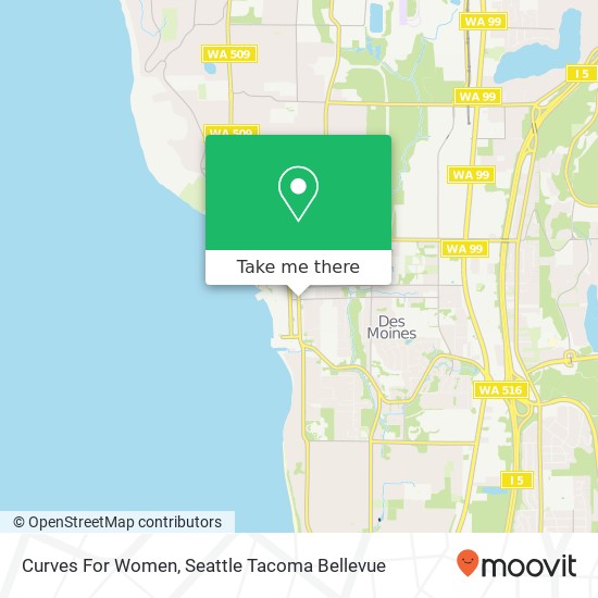 Curves For Women map