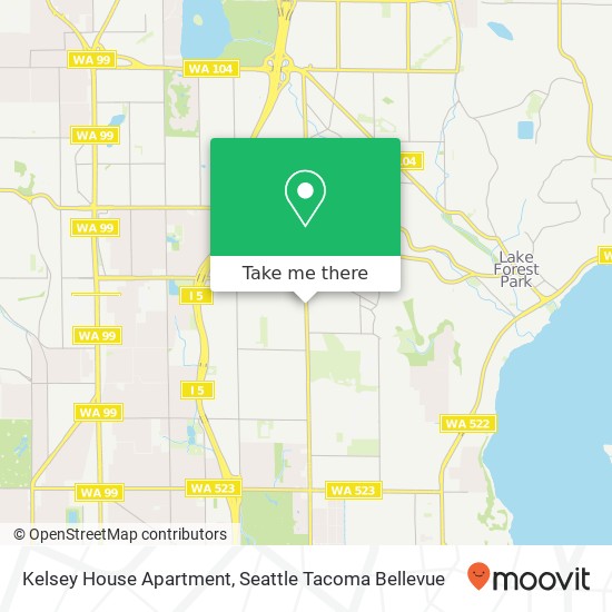 Kelsey House Apartment map