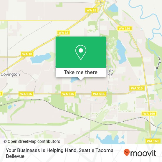 Your Businesss Is Helping Hand map