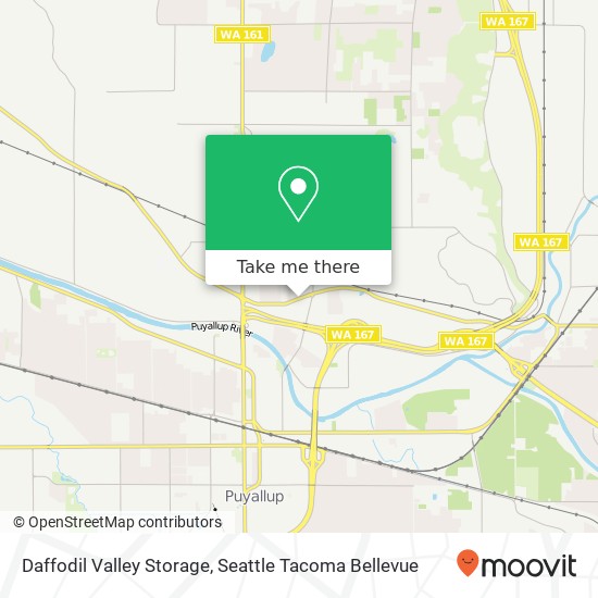 Mapa de Daffodil Valley Storage