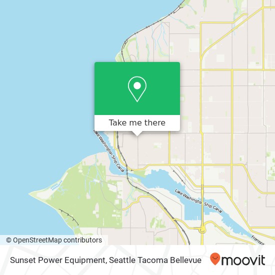 Mapa de Sunset Power Equipment