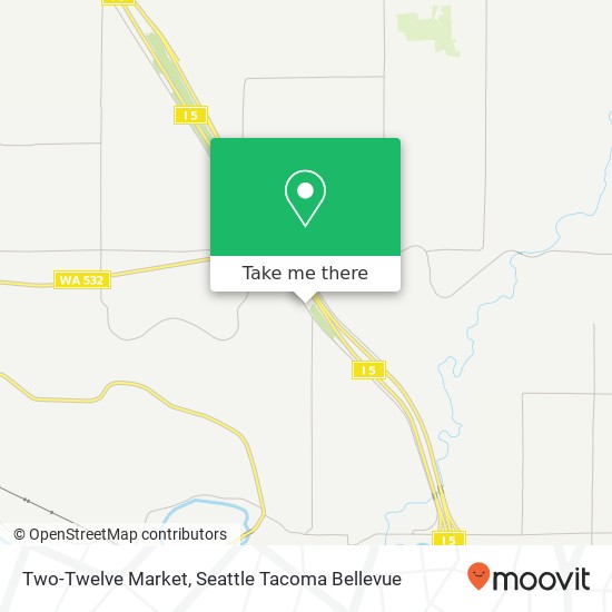 Mapa de Two-Twelve Market