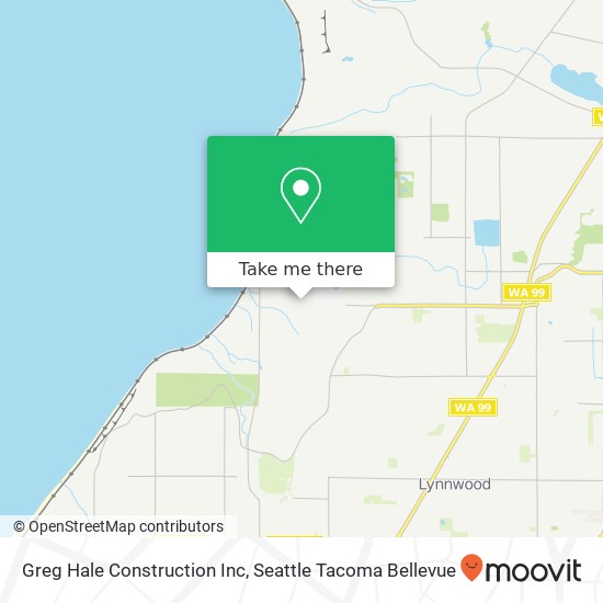 Mapa de Greg Hale Construction Inc