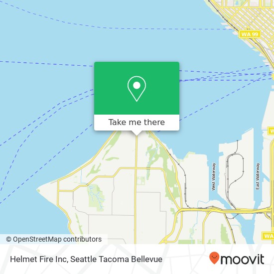 Helmet Fire Inc map