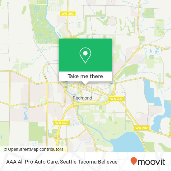 AAA All Pro Auto Care map