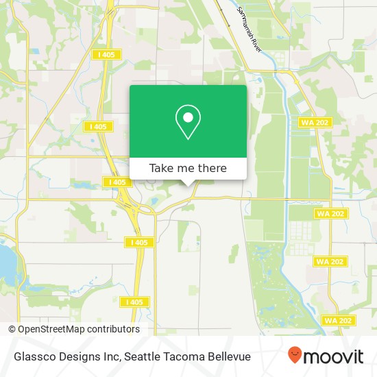 Glassco Designs Inc map