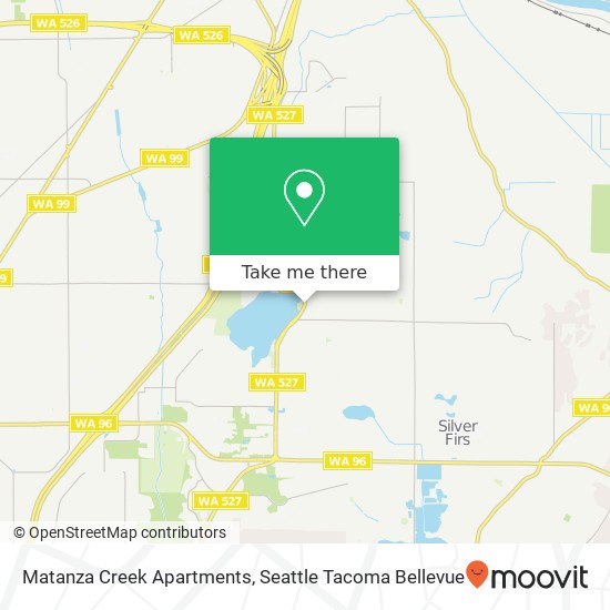 Matanza Creek Apartments map