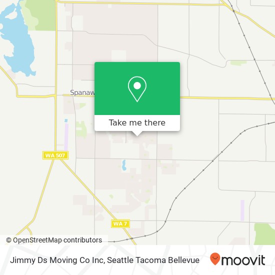 Jimmy Ds Moving Co Inc map