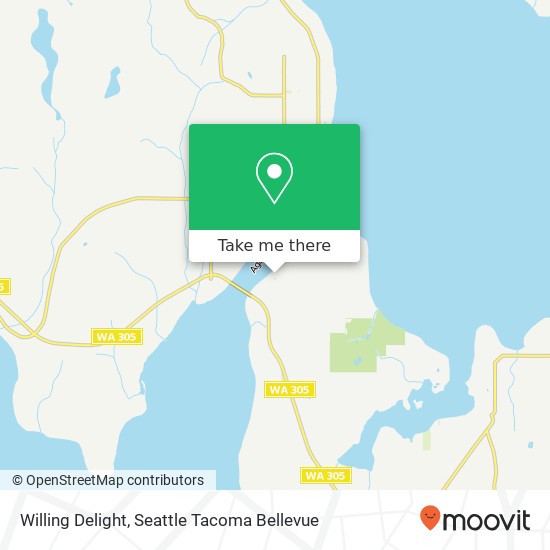 Willing Delight map