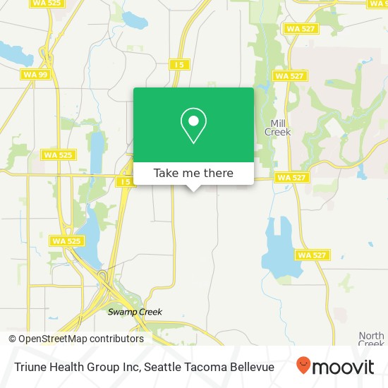 Mapa de Triune Health Group Inc