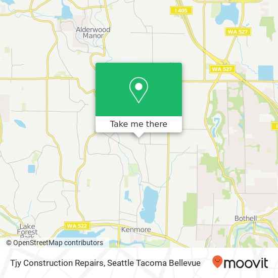 Tjy Construction Repairs map