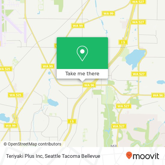 Teriyaki Plus Inc map