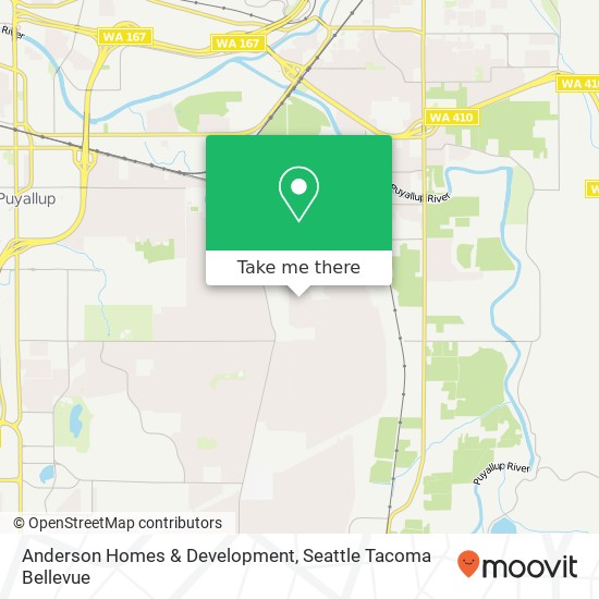 Mapa de Anderson Homes & Development