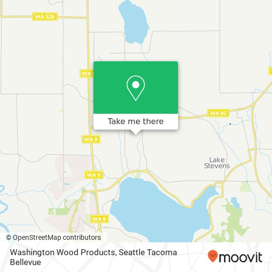 Washington Wood Products map
