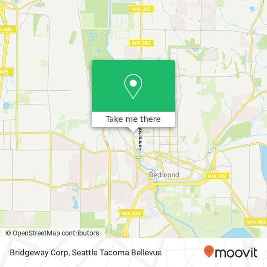 Bridgeway Corp map