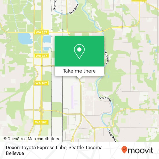 Doxon Toyota Express Lube map