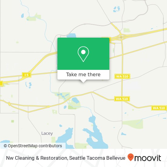 Nw Cleaning & Restoration map