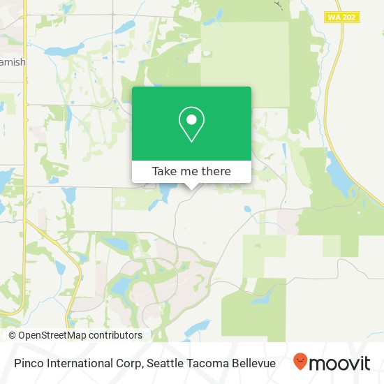 Pinco International Corp map