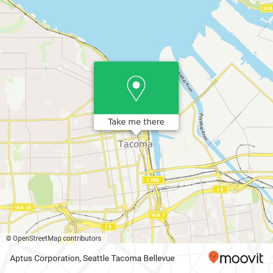 Mapa de Aptus Corporation