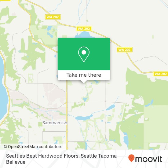 Seattles Best Hardwood Floors map
