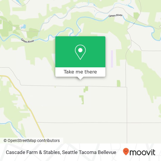 Mapa de Cascade Farm & Stables