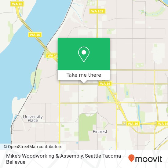 Mike's Woodworking & Assembly map