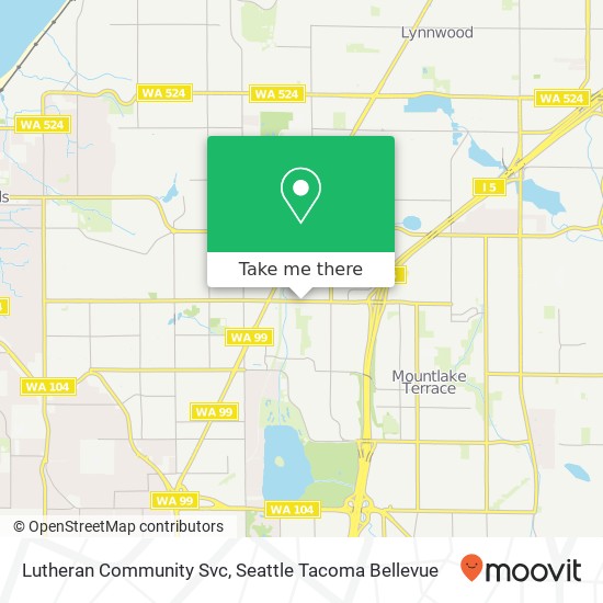 Lutheran Community Svc map