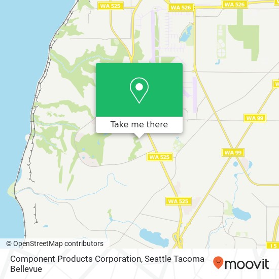 Component Products Corporation map