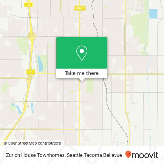 Zurich House Townhomes map